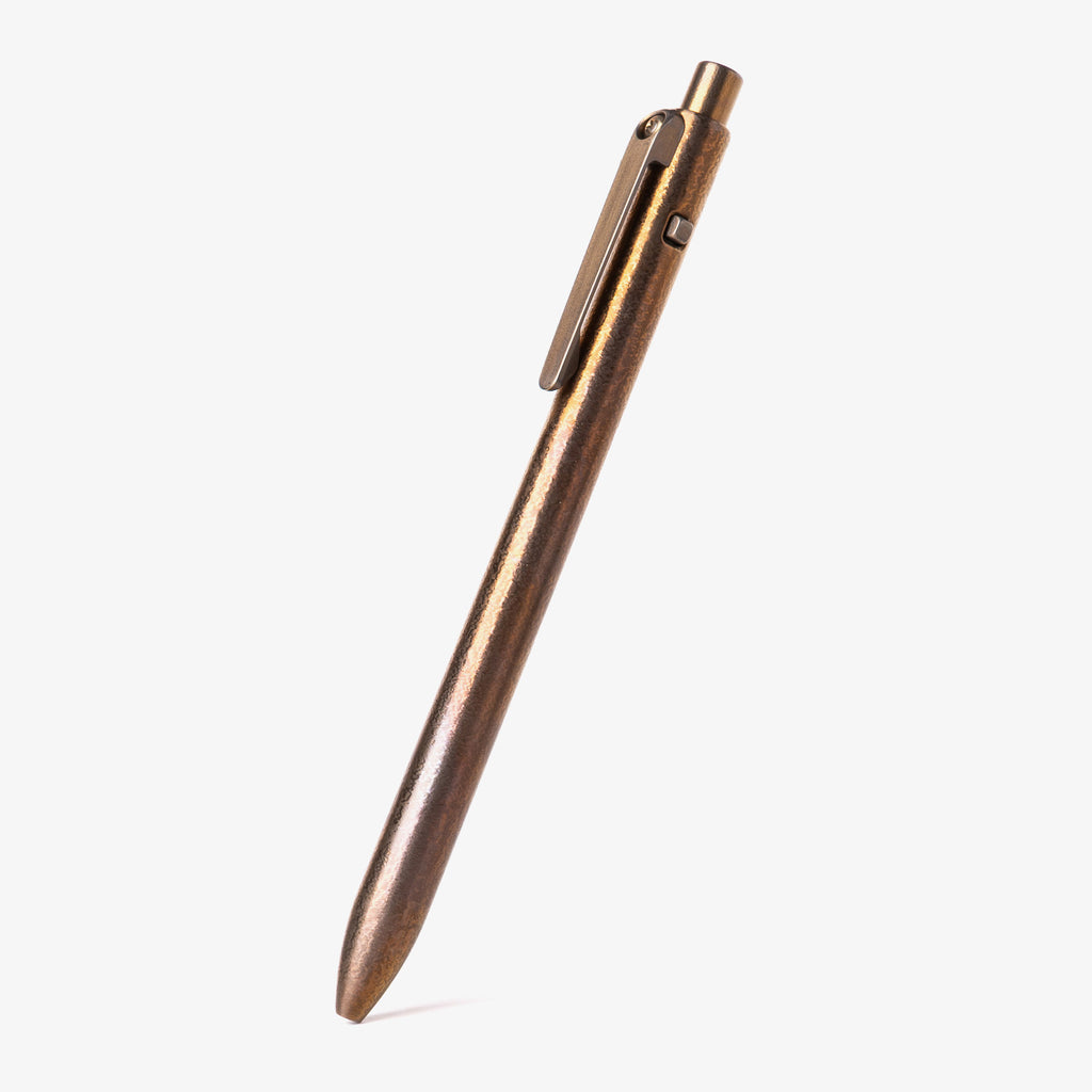 Orange Peel Side Click Pen